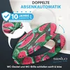 SANILO® WC-Sitz mit Absenkautomatik Melone, Toilettendeckel Produktbild-Vorschau 3