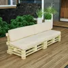 Abziehbares palettenkissen lot x2 aus polyester BANANAIR Produktbild-Vorschau 2