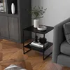 Stolik kawowy HOMCOM do salonu ze schowkiem, skandynawski Podgląd zdjęcia produktu 1