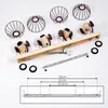 Cotes »Cotes« Deckenlampe, Holz/Metall, Natur/Rostfarbene Produktbild-Vorschau 5