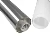 Close-up of a disassembled outdoor lamp, showing the metal pole with the socket and the frosted glass cover. Náhľad obrázku produktu
