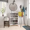 KOMTO Schuhregal Schmal - Schuhablage Flur mit 5 Ebenen Produktbild-Vorschau 3