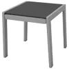 vidaXL Sonnenliegen mit Tisch Aluminium Schwarz -  Produktbild-Vorschau 4