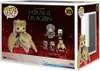 The back and side panel of a Funko Pop! Rides box for House of the Dragon, showing the main product and other figures in the series. Produktbild-Vorschau