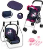 Bayer Design 21554AB Faltbarer Puppenbuggy mit Dach, Produktbild-Vorschau 7