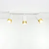 Deckenspot Aluminium verstellbar in Weiß Gold GU10 Produktbild-Vorschau 5