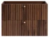Rodan Waschbeckenunterschrank 80cm - Geriffelt Walnuss - Produktbild-Vorschau 2