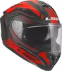 LS2 FF817 CHALLENGER II DRAVIX Integralhelm S in rot Produktbild-Vorschau 8