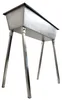 Mangal Grill 80x34cm Edelstahl 2mm Schaschlik Produktbild-Vorschau 5