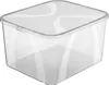 Box 25 l mit Deckel LONA, Farbe:Transparent Produktbild-Vorschau 1