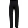 A pair of black sweatpants shown from the back. Produktbild-Vorschau