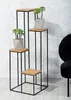 Howhomely Sgabello per fiori in metallo nero 110 cm - Anteprima dell’immagine prodotto 12
