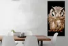 MuchoWow® Poster Eule - Vogel - Schwarz 60x120 cm - Produktbild-Vorschau 2