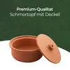 Viapot Medium 2500 ml - Natur - Terrakotta-Schmortopf mit Produktbild-Vorschau 2