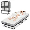 Jayseuw 90x200cm klappbar Gästebett  Klappbett mit Matratze Produktbild-Vorschau 10