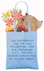Mr. & Mrs. Panda Beutel Spruch 2017 Geburtstag - Sky Blue - Produktbild-Vorschau 3