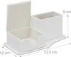 Organizér na stôl RD9980, biela Náhľad obrázku produktu 4
