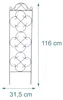 Treillis Relaxdays, lot de 4, H x L 116 x 31,5 cm, métal, Voir les images du produit 4