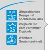 CITIZEN HMS324 Weiße/schwarze digitale Körperwaage. Produktbild-Vorschau 6