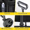 Jayseuw Bollerwagen Faltbar Gartenwagen Handwagen für Produktbild-Vorschau 6