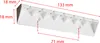 Suszarka sufitowa 7x200 cm biała podsufitowa wytrzymała Podgląd zdjęcia produktu 8