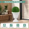 COSTWAY 2 fioriere, altezza 46,5 cm, fioriere con Anteprima dell’immagine prodotto 4