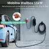 Przenośna ładowarka wallbox dé EV 11kW Typ 2 na siłę 7m app Podgląd zdjęcia produktu 5