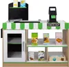 Woomax Holzspielzeug-supermarkt Mit Zubehör Mehrfarbig 3 Produktbild-Vorschau 1