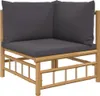 The Living Store 2-tlg. Garten-Lounge-Set mit Dunkelgrauen Produktbild-Vorschau 7