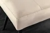 Design Sitzbank BOUTIQUE 100cm champagner Samt schwarze Produktbild-Vorschau 8