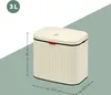 cestino eluno, cestino per cucina e bagno, capacità 3 Anteprima dell’immagine prodotto 7