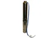 A submersible pump with a blue power cord against a white background. Podgląd zdjęcia produktu