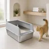 WISFOR, vaschetta per gatti in acciaio inox, acciaio inox, Anteprima dell’immagine prodotto 16