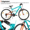 Hiland 26 Zoll Vollfederung Herren Damen Mountainbike, 18 Produktbild-Vorschau 5