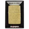 Feuerzeuge Zippo 48267 Regular Street Brass Mann Gold Produktbild-Vorschau 4
