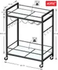 Hoppa! | Serveerwagen | Metall mit Kunststoff | 60x33x83 cm Produktbild-Vorschau 2