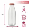 Bimberek KUBUŚ glazen flessen van 500 ml met deksel (10 Productafbeelding-voorbeeld 5