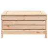 The Living Store Gartenhocker mit Kissen Massivholz Kiefer Produktbild-Vorschau 5