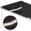 vidaXL Marquise manuellement rétractable avec store & LED Voir les images du produit 4