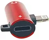 Rot - 2 in 1 to 3.5mm Aux + Adapter Laden kompatibel mit Produktbild-Vorschau 3