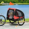 PawHut, inklapbare fietskar voor honden, rode kleur Productafbeelding-voorbeeld 7