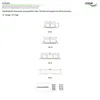 HEXIM Fenstersprossen weiß 1 & 2 Meter - selbstklebende Produktbild-Vorschau 5