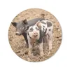 MuchoWow® Mauspad Mousepad Tiere - Schwein - Bauernhof Produktbild-Vorschau 1