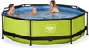 A family enjoying a round swimming pool. Produktbild-Vorschau