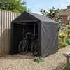 Garage mobile per biciclette Relaxdays, 2 biciclette, A x L Anteprima dell’immagine prodotto 2