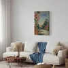 Vlies Leinwandbild - Paysage d'Essoyes (Pierre-Auguste Produktbild-Vorschau 2