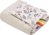 Boho Garden & Ecru Velvet Babydecke 75x100cm Produktbild-Vorschau 3