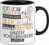 Haustier-Modedesignerin Geschenk Becher Tasse Gott Schuf Produktbild-Vorschau 1