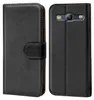 A black flip case for a Samsung Galaxy S3 / S3 Neo phone is shown from two angles. Produktbild-Vorschau