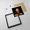 Gerahmtes Poster - Schwarzer Rahmen - Gold Frau Stück - Produktbild-Vorschau 4